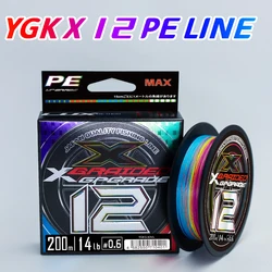 YGK X12 Línea Trenzada PE – Para Mar y Río