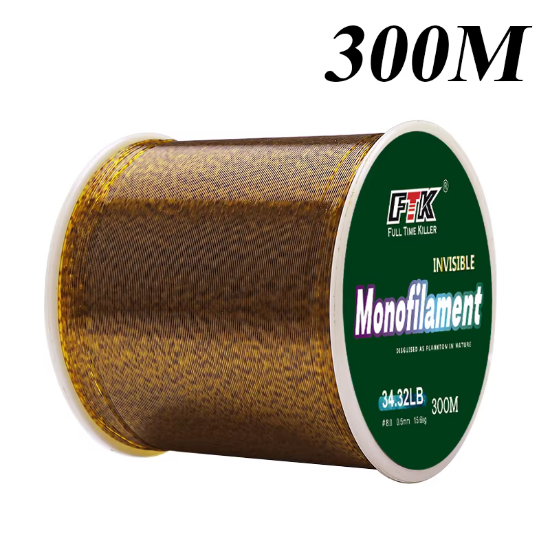 FTK Fluorocarbono sinking línea carpa invisible