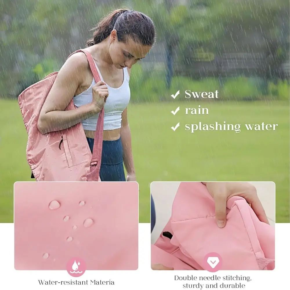Bolsa impermeable esterilla yoga con cremallera y correa ajustable - imagen 2