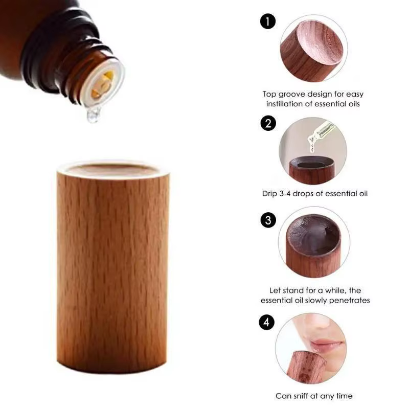 Difusor Aromático de Madera Creativo – Ambientador para Hogar y Coche - imagen 2