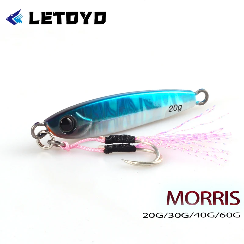 Señuelo Jig Metálico LETOYO hundimiento para jigging agua salada - imagen 2