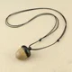 Gawu colgante botella deseos bellota ébano vintage collar ajustable - imagen 4
