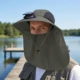 Gorra de pesca solar con ventilador y protección UV para verano - imagen 2