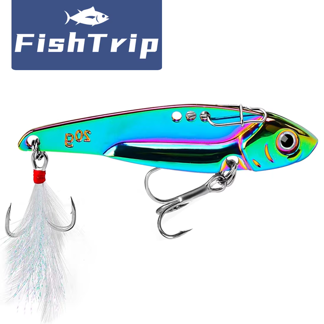 Señuelo VIB FishTrip cola giratoria – Hundimiento 5-20g