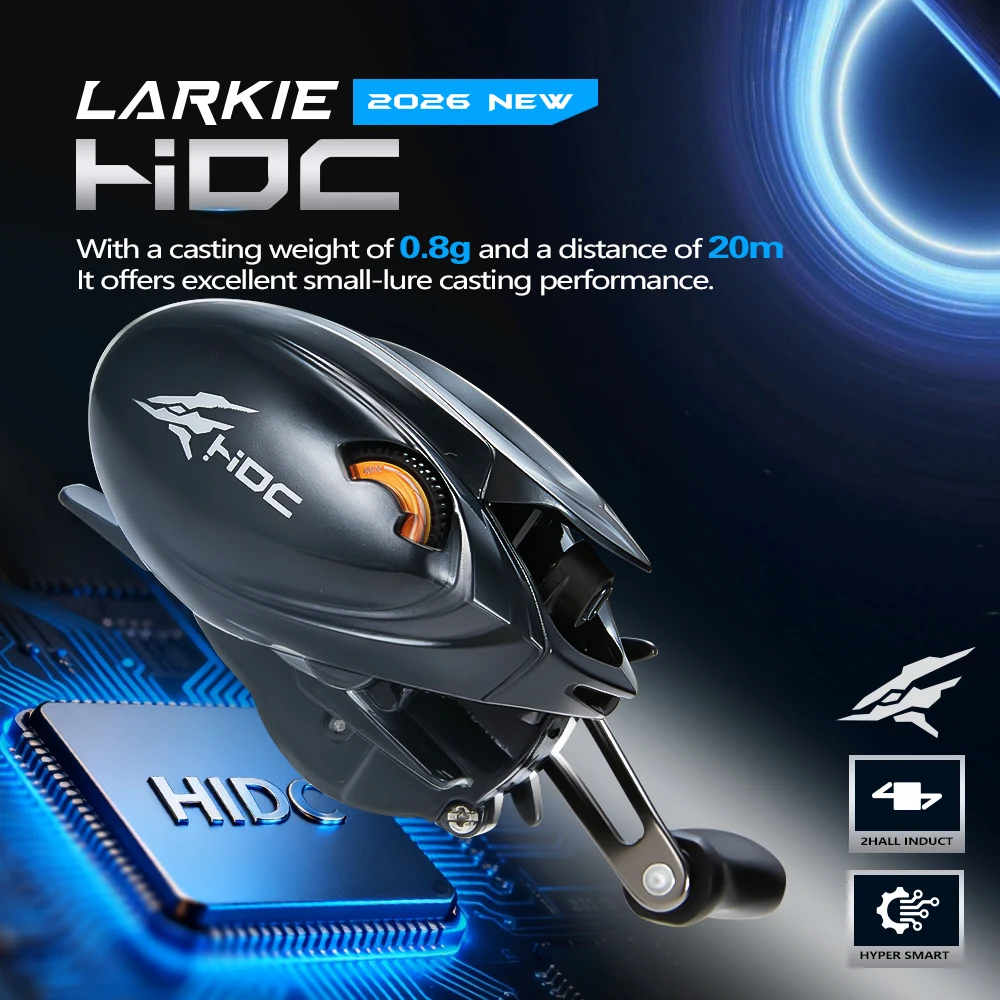 Carrete Baitcasting Soloking HIDC de carbono para agua salada - imagen 2