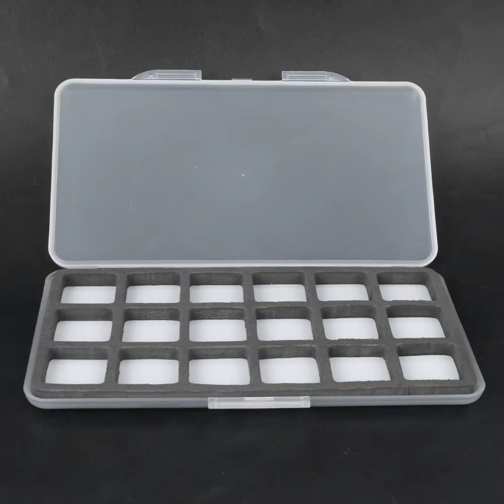 Organizador de Pesca con Base Magnética y Tapa Transparente - imagen 5
