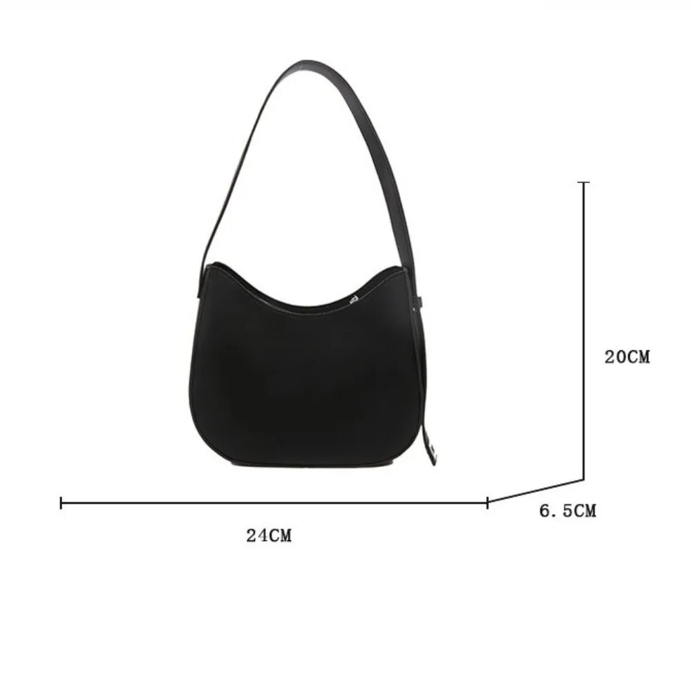 Bolso bandolera cuero PU con cremallera y gran capacidad - imagen 5