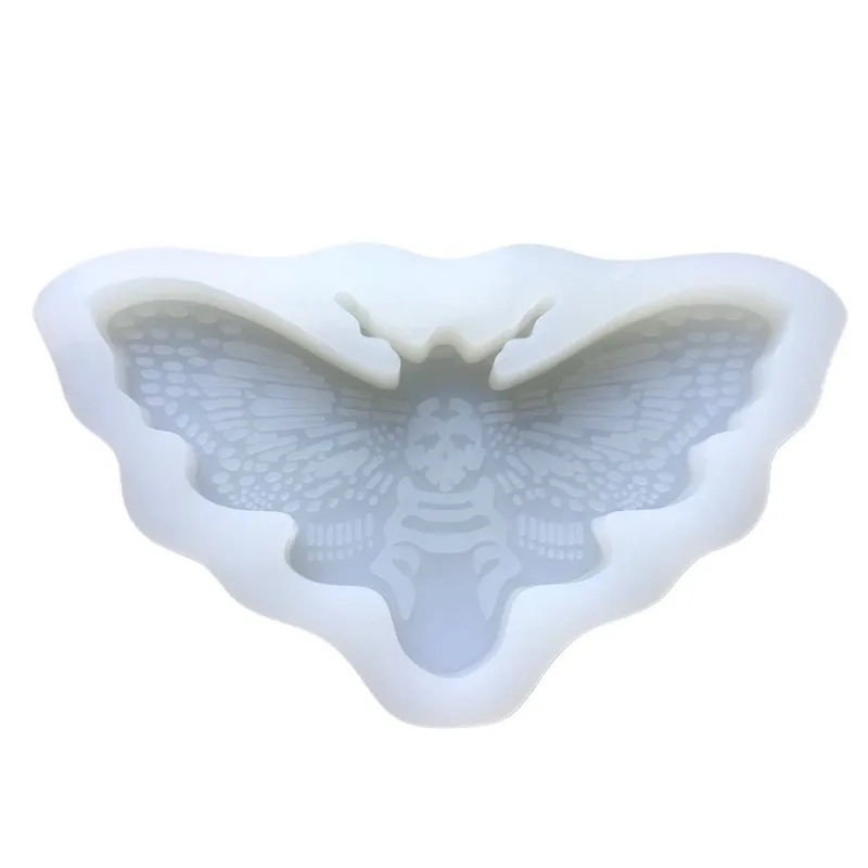 Molde de silicona polilla para resina epoxi y fundición DIY