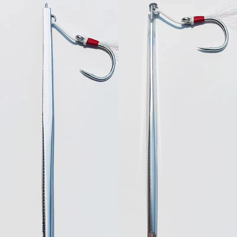 Silver Quick Jig: señuelo jigging para lubina - imagen 4