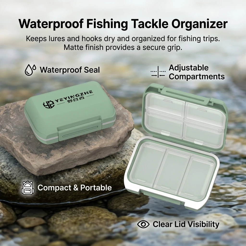 Caja Almacenamiento Aparejos Pesca Impermeable ABS sellada - imagen 2