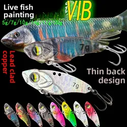 Señuelo VIB de cobre para pesca con cebo vivo