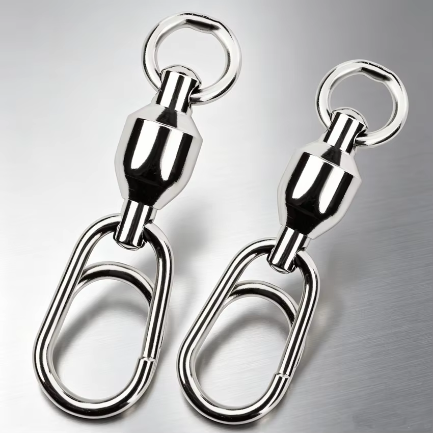 Conectores Giratorios con Bolas de Acero Inox - Pesca Agua Salada - imagen 2