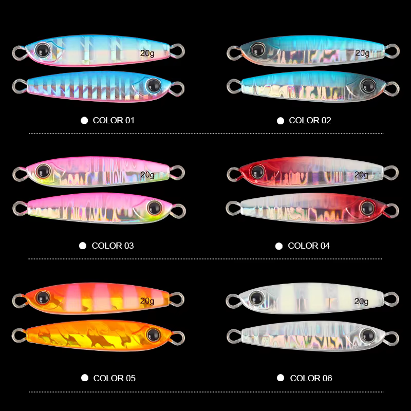 LETOYO Señuelo Metálico de Hundimiento para Jigging en Agua Salada - imagen 5