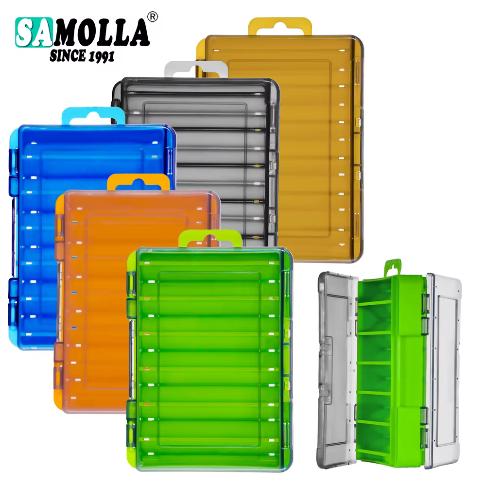 Caja organizadora doble cara para anzuelos, señuelos y cebos - imagen 4