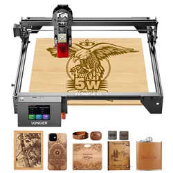Grabador Láser Longer Ray5 5W – Puntas FAC de Alta Precisión