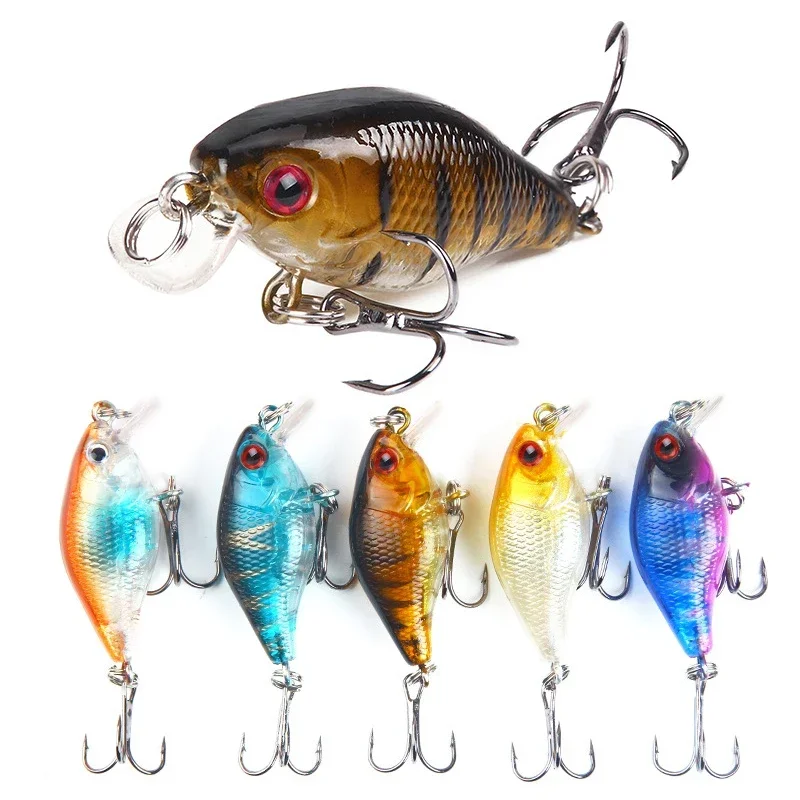 Wobbler Crankbait para lubina con ojos 3D y cebo duro - imagen 4