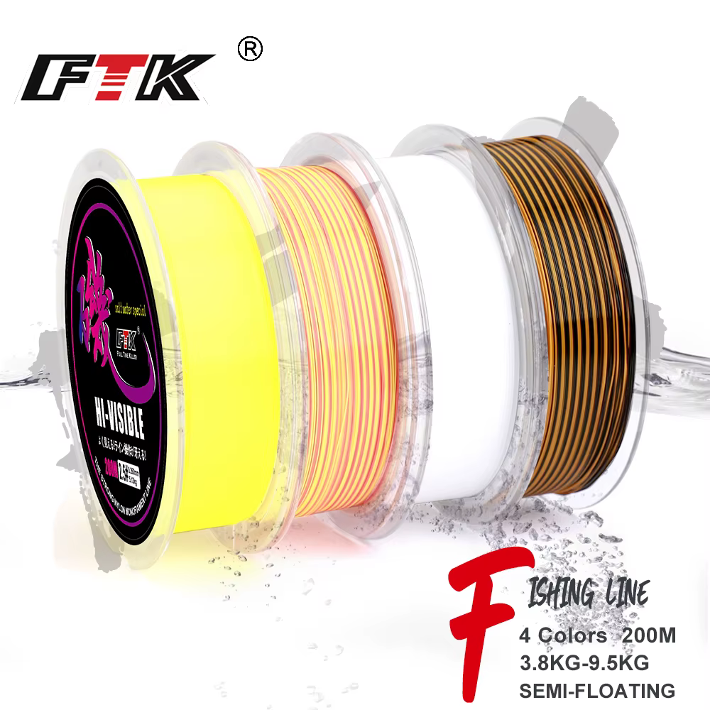 FTK Rock Línea de pesca Semiflotante para Agua Salada – Resistente - imagen 2