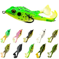 Rana Topwater Hercules con Patas Giratorias – Cebo Soft para Karpín