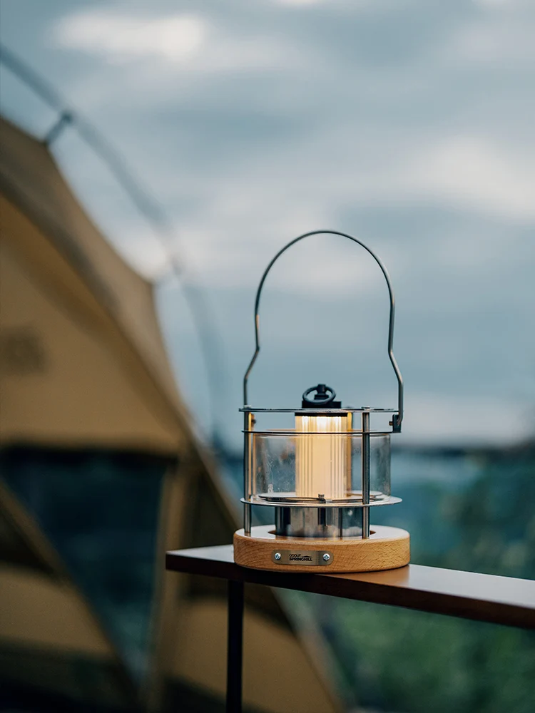 Estufa Camping Goout Springhill – Portátil de Alcohol y Leña - imagen 2
