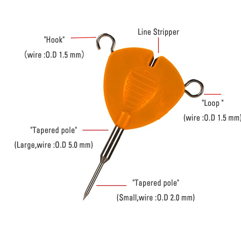 Herramienta anudadora para carpa, línea y aparejos - imagen 5