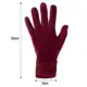 Guantes térmicos de terciopelo con peluche, invierno, dedos completos - imagen 5
