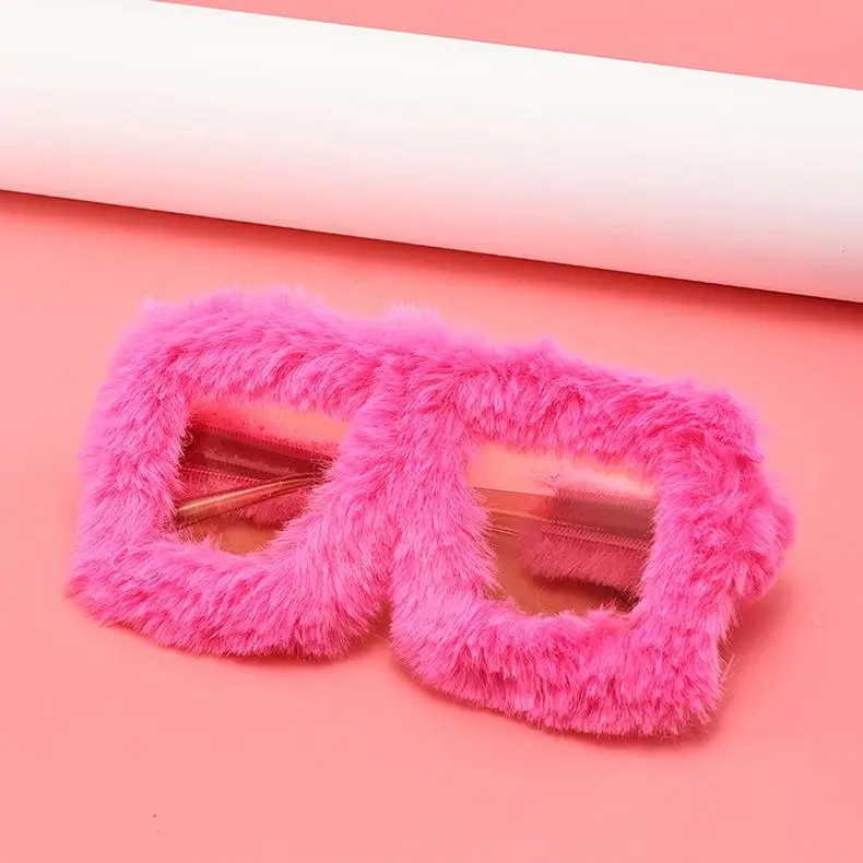 Gafas de sol felpa para fiesta y cosplay