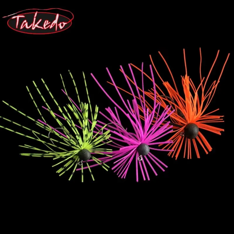 Takedo Chatterbait Tungsteno Weedless para trucha, black bass y perca - imagen 4