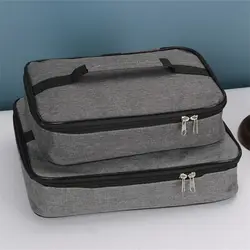 Bolsa térmica cuadrada para comida con paquete de hielo