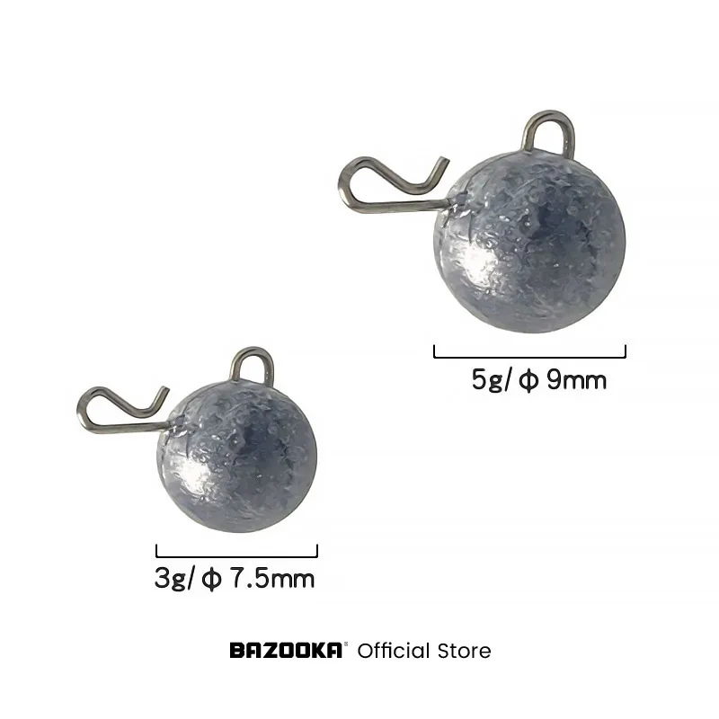 Bazooka Señuelos blandos para pesca – Cebo de silicona gusano