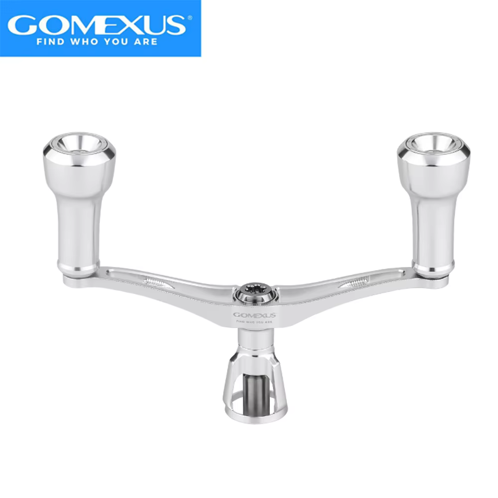 Manivela Carrete Gomexus 98 mm – Perilla aluminio 20 mm - imagen 3