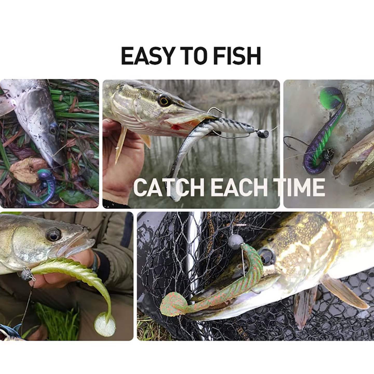 ESFISHING Ripple Shad swimbait para lucio - imagen 5