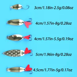 Cucharas giratorias de metal doradas y plateadas con lentejuelas