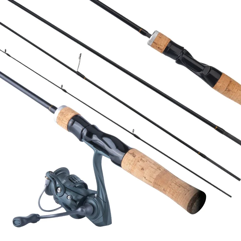 DEUKIO equipo de pesca spinning con carrete de carbono – agua dulce - imagen 5