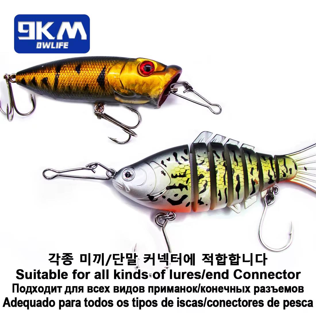 Clip de Cambio Rápido para Pesca de Acero Inoxidable - imagen 2