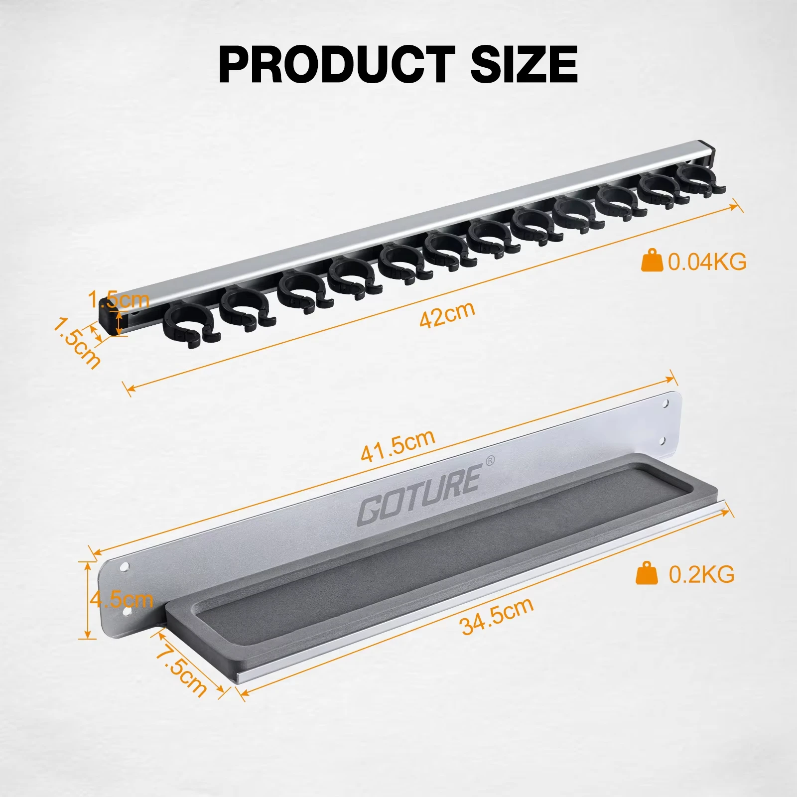 Goture Soporte vertical para cañas modular de pared - imagen 5