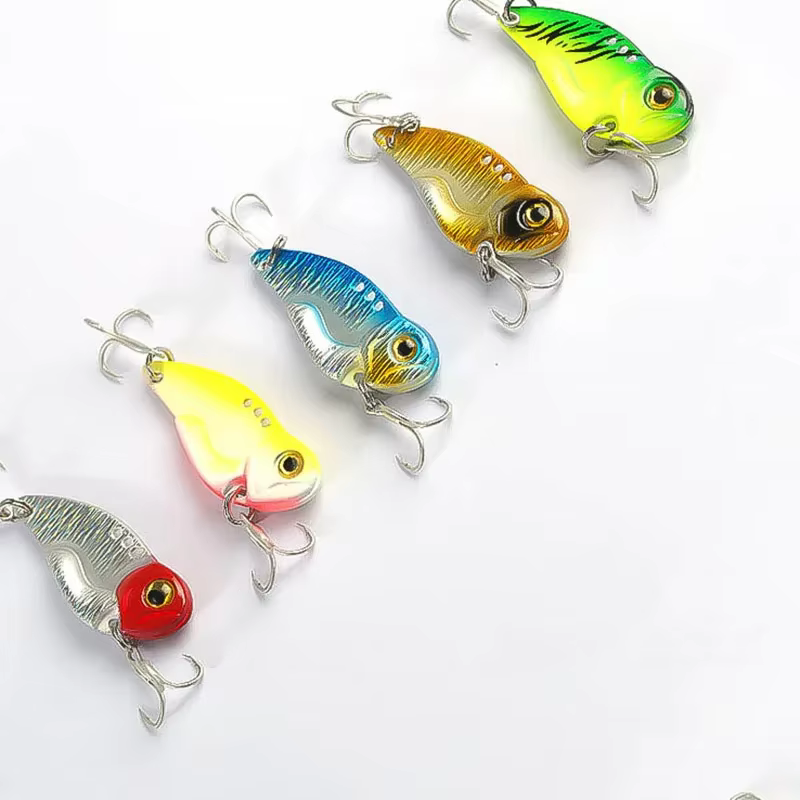 Señuelo VIB Metal Crankbait – Cuchara vibratoria hundida invierno - imagen 3