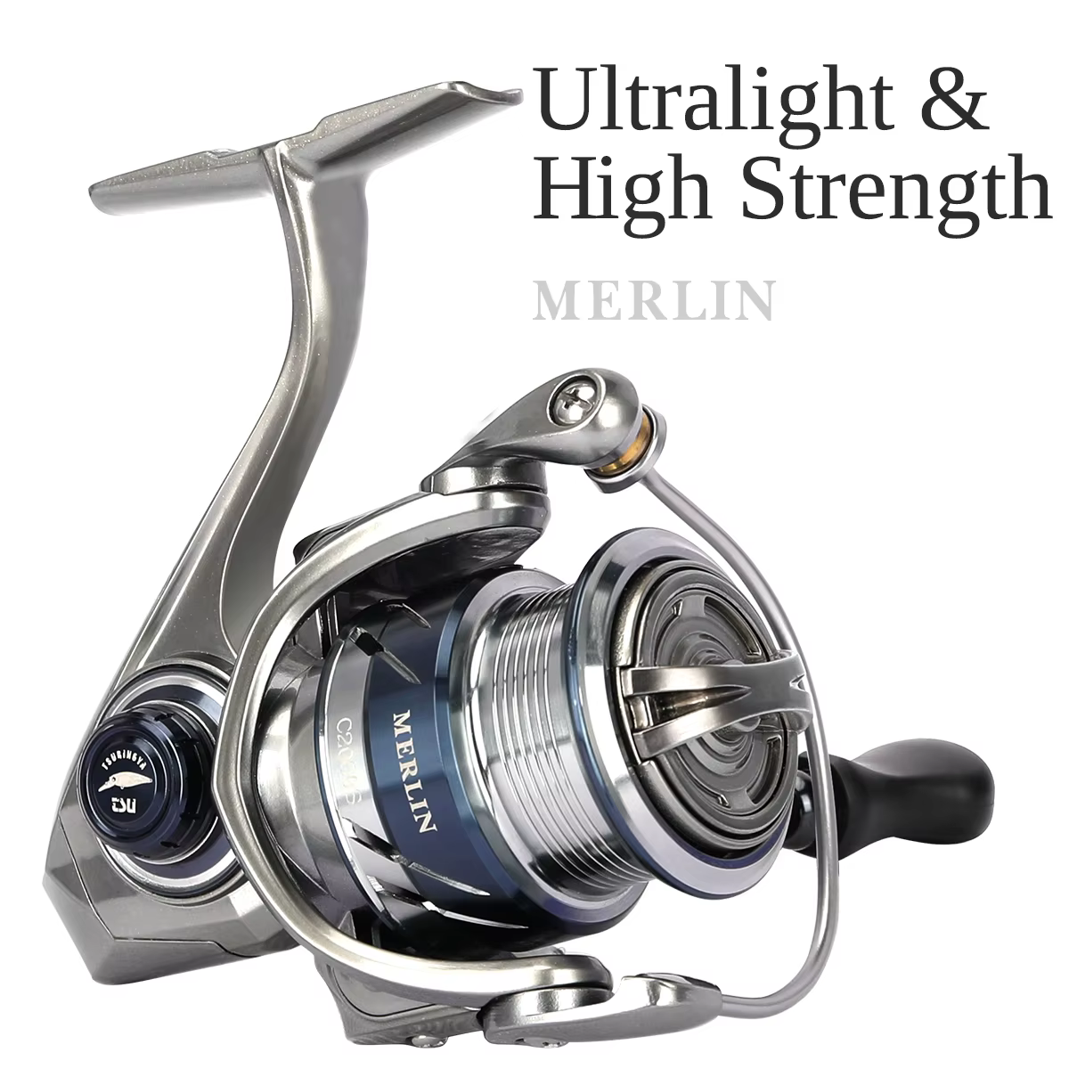 Carrete Baitcast TSURINOYA Merlin 1000 – Ultraligero para agua salada