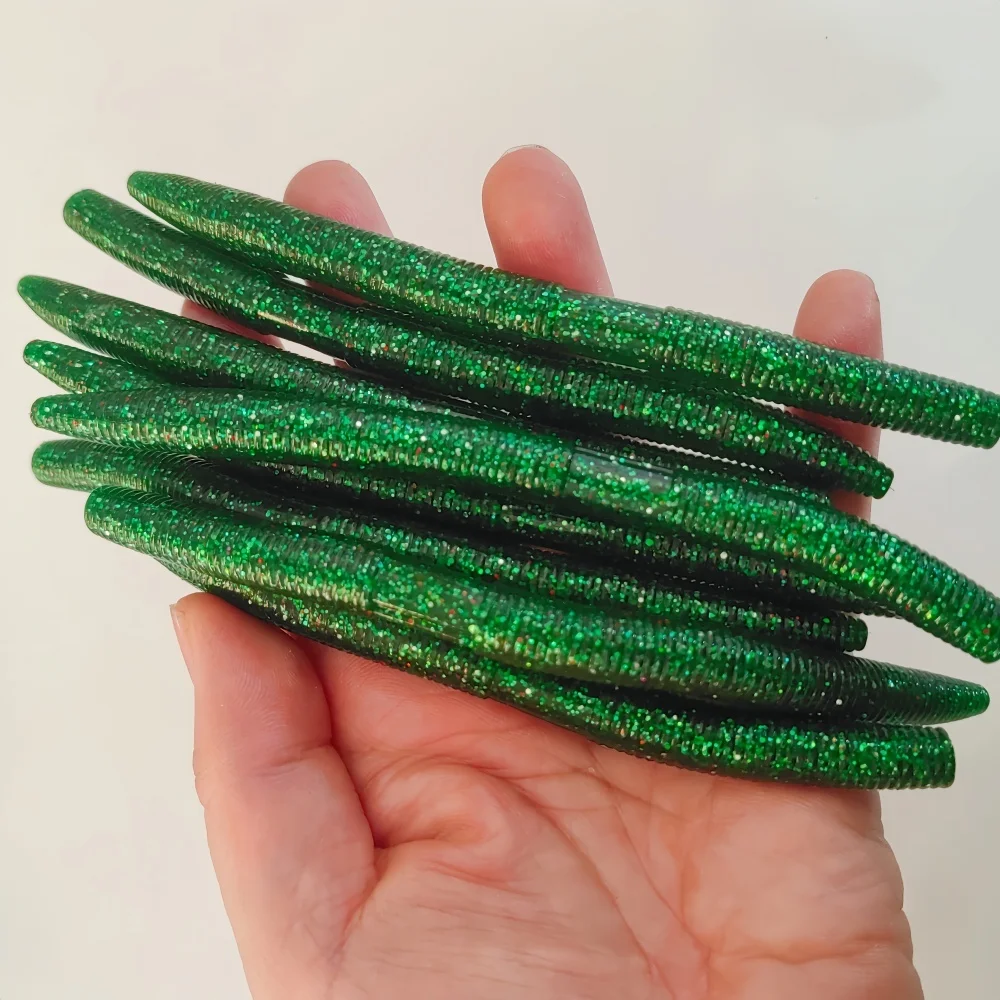 Señuelo Senko Worm biónico suave realista para lubina y carpa