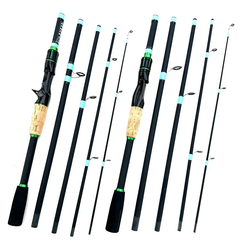 BRAVMACK Caña ultraligera trucha Spinning-Casting de punta sólida - imagen 2