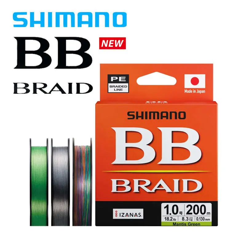 Shimano BB Braid línea PE 4 hilos IzanasR, largo lance y desgaste - imagen 3