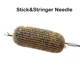 Aguja de cebo para boilies con cierre fino para aparejo de pelo - imagen 3
