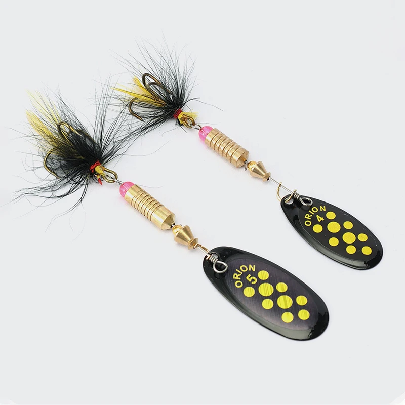 Señuelo giratorio para lubina con lentejuelas - Cuchara de metal - imagen 3