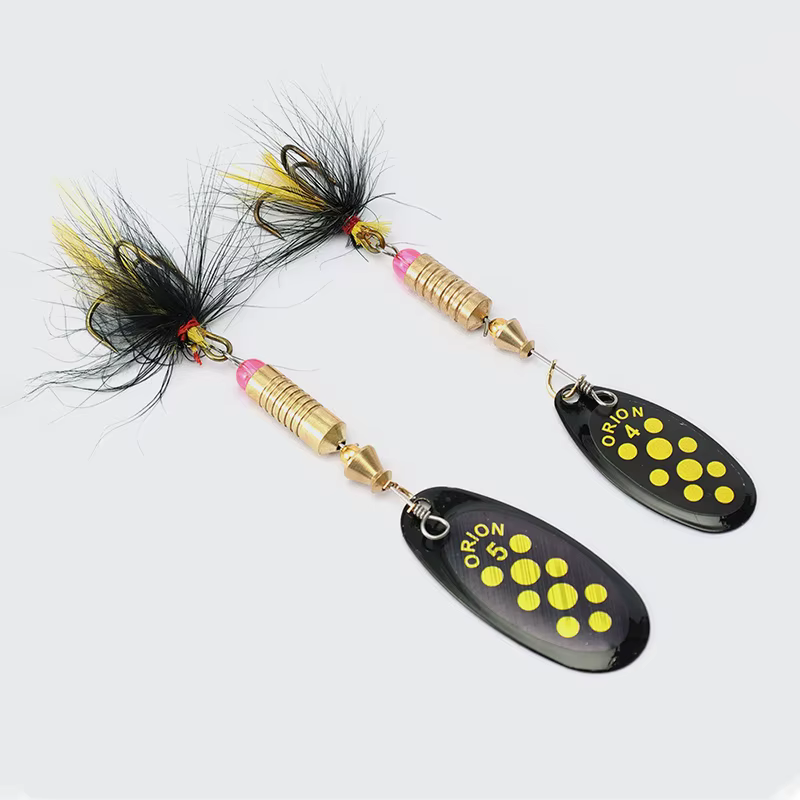 Señuelo giratorio para lubina con lentejuelas - Cuchara de metal - imagen 3