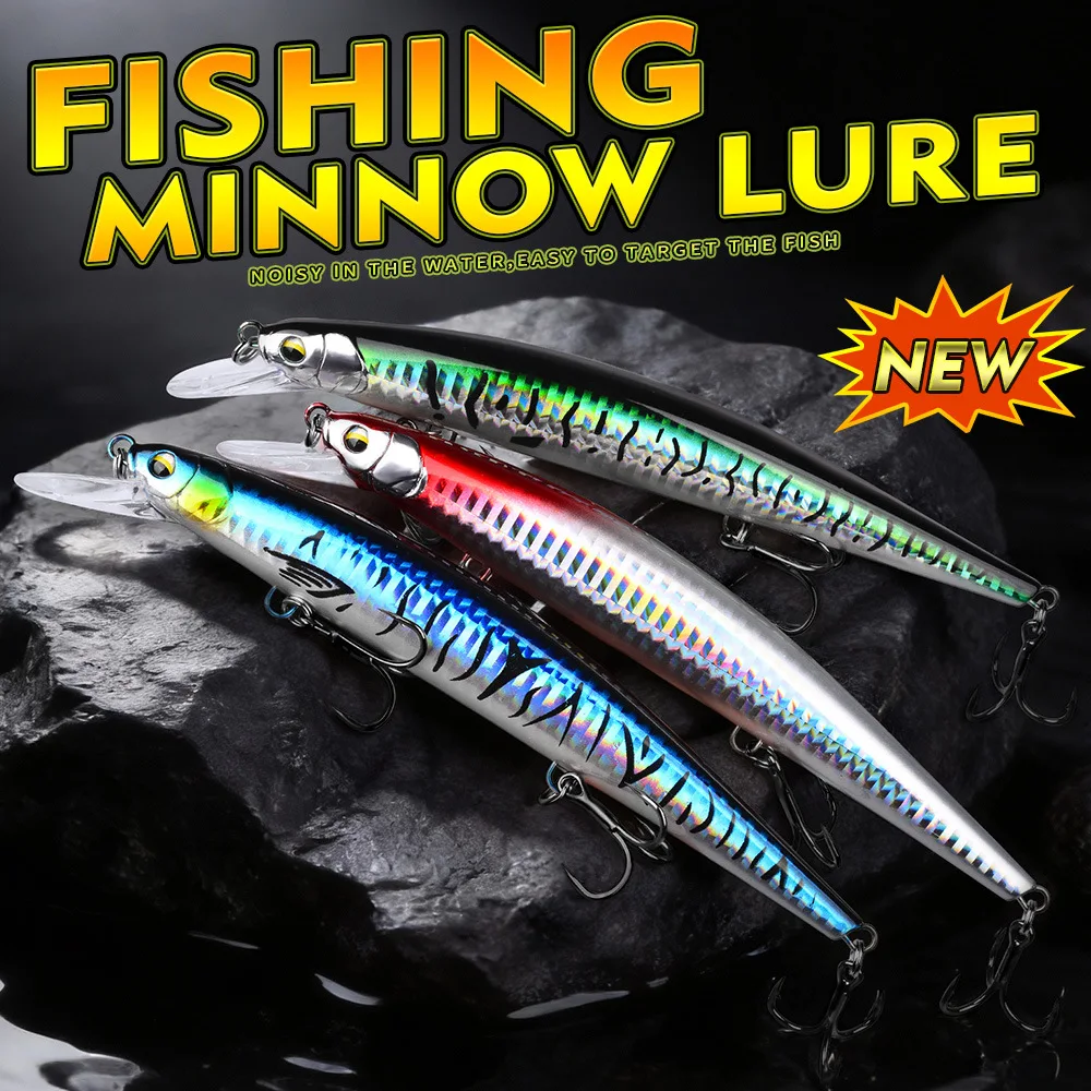 Señuelo LHFSH Minnow Hundible vista frontal