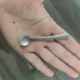 Cuchara agitadora de titanio mini de mango largo para té y café - imagen 4