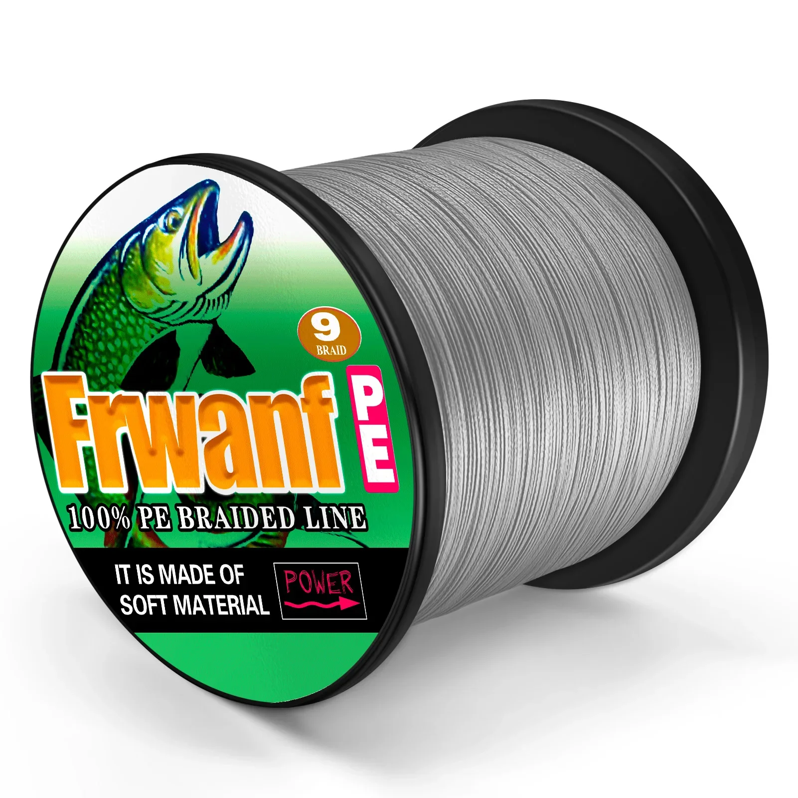Línea Trenzada Frwanf PE 9 Hebras – Multifilamento para Pesca en Mar - imagen 2