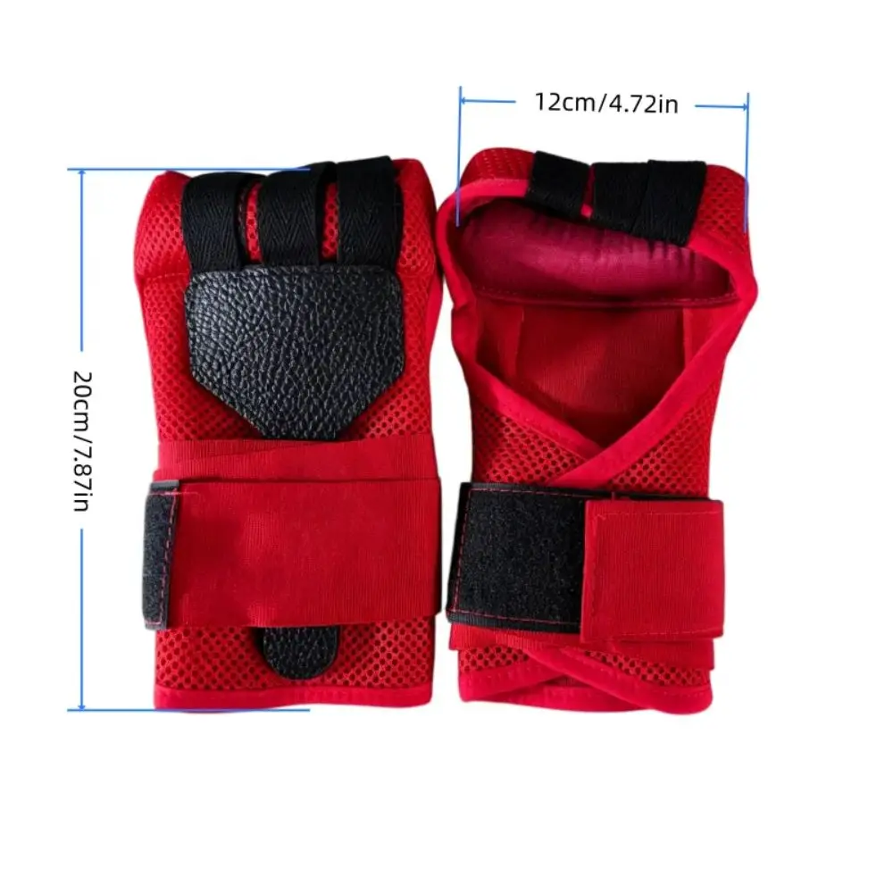Guantes de boxeo con correa ajustable, soporte de muñeca y forro transpirable - imagen 5