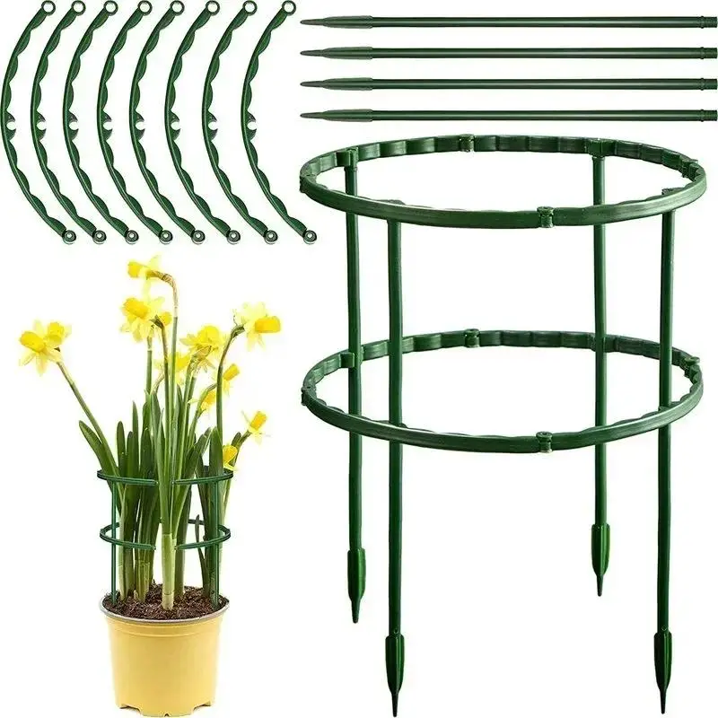 Soporte de plantas semicircular de plástico para invernadero - imagen 3