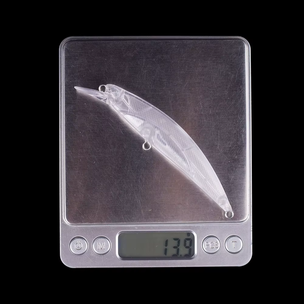 Crankbait Minnow hundible Hanlin para lubina – 11cm 14g - imagen 5