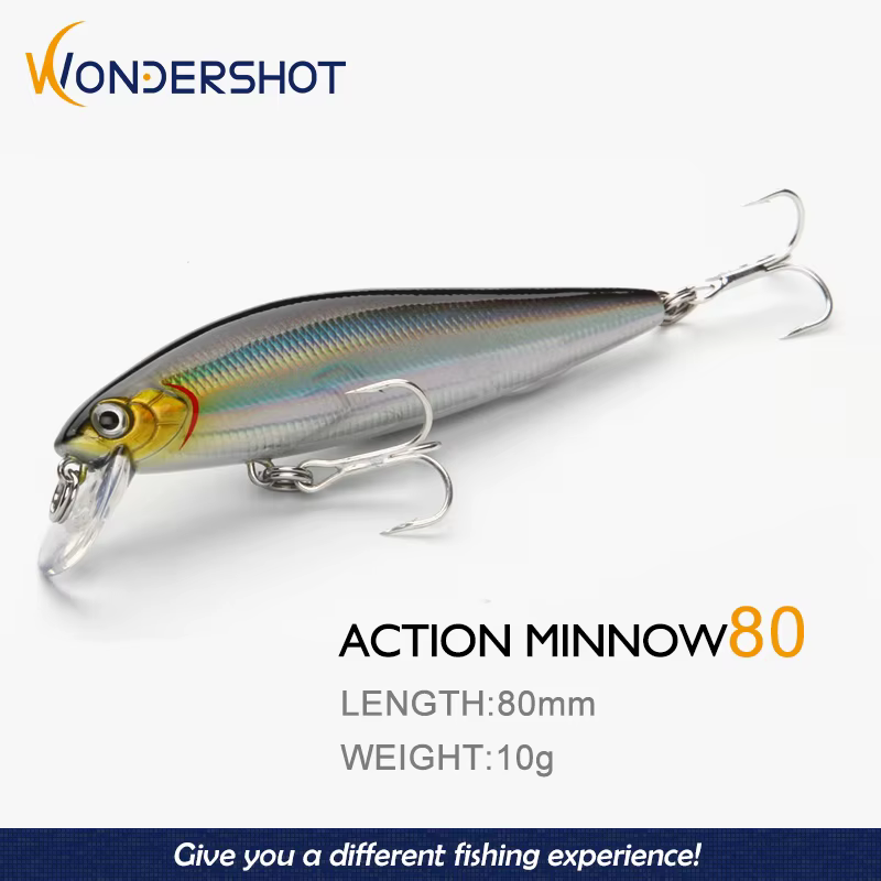 Wondershot A19 señuelo lubina Jerkbait artificial - imagen 3